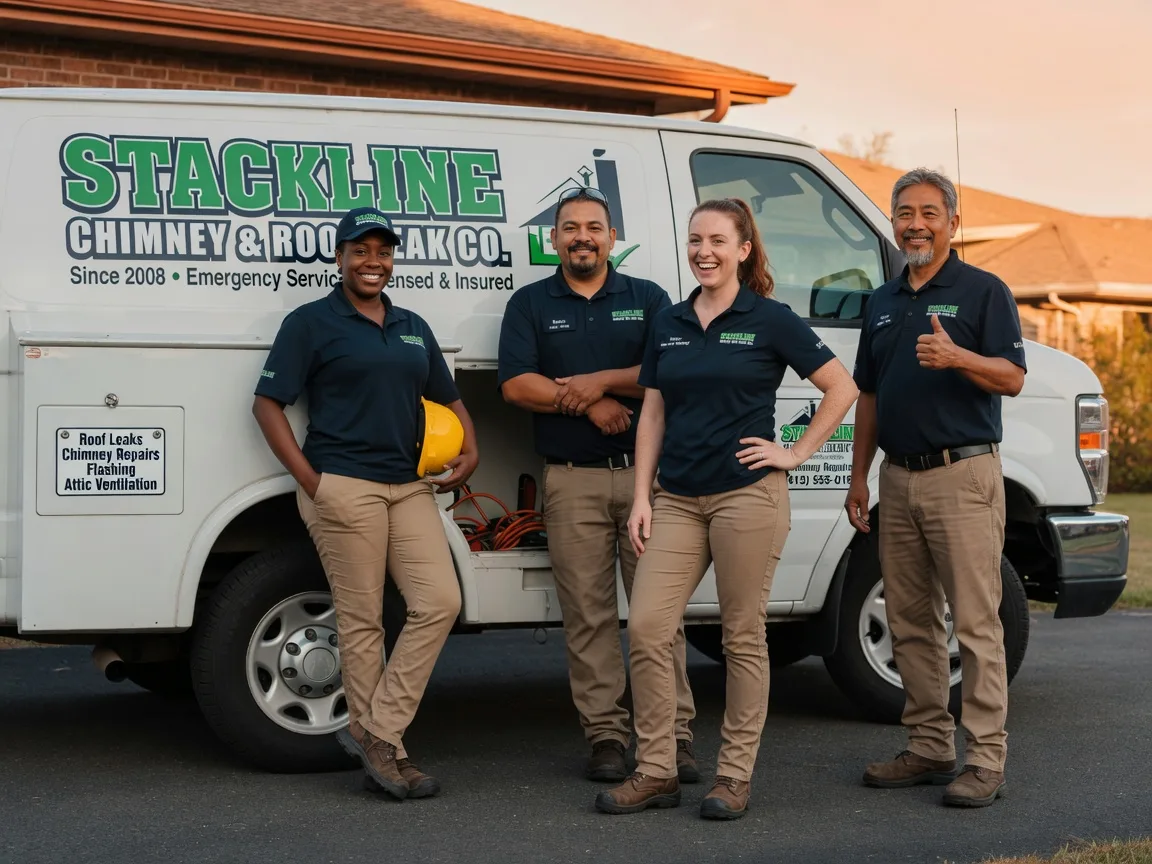 Chimney flashing repair company in Sawyer, MN